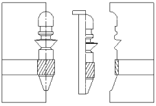 Form Rolling Tooling End View